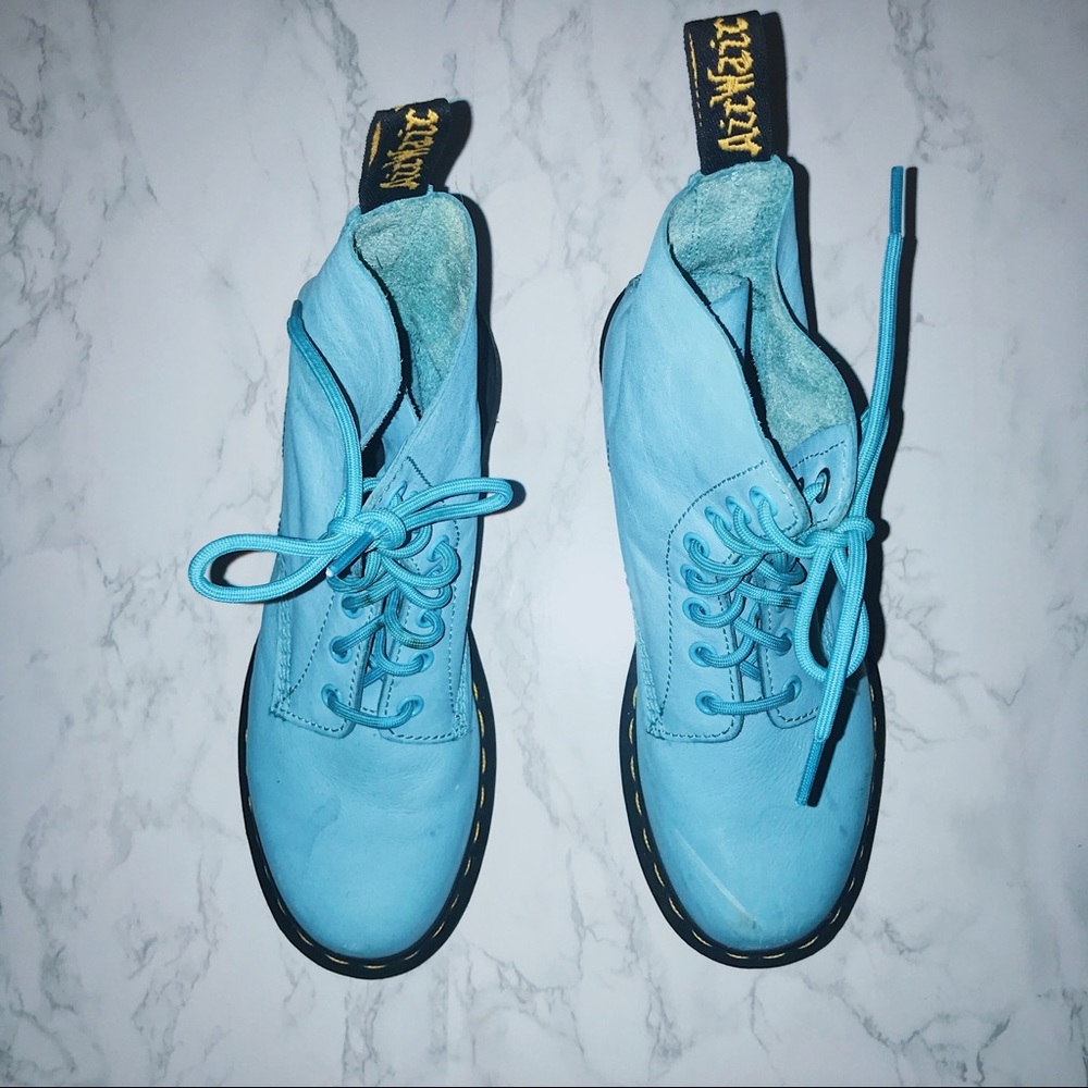 Blue Dr. Martens